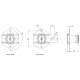 FECHADURA PARA ARMARIO VERTICAL 20MM R-0089871221