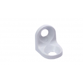 KIT COM DOZE SUPORTES BRANCOS PARA PRATELEIRA 13X13 mm - B801010