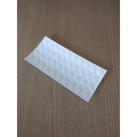 Cartela Tapa Furo Branco 12 mm REHAU - 427026001