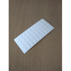 Cartela Tapa Furos Branco Diamante 12 mm REHAU - 427026014