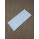 Cartela Tapa Furo Branco Diamante 18 mm REHAU - 427029013