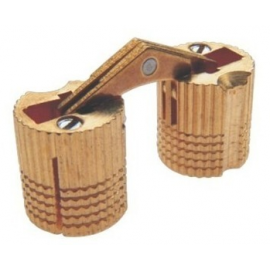 Dobradiça Invisível D10 Latão HARDT - 0040LT