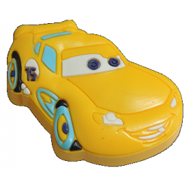 Puxador Infantil PVC Carro Amarelo ITALYLINE 5524-045 15060