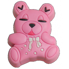 PUXADOR URSO ROSA IL 5537-045 PVC 15063