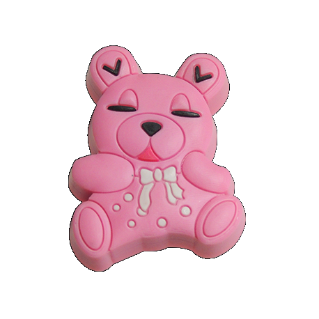 PUXADOR URSO ROSA IL 5537-045 PVC 15063