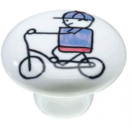 PUXADOR IL 7053 MENINO BICICLETA - R 3137