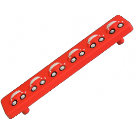 PUXADOR FUSCA VERMELHO IL 5500-096 PVC 14093
