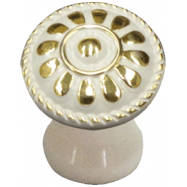 PUXADOR PROVENCAL 185 BOTAO GDE 32 BEGE 15147