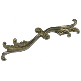 Puxador Provençal Prata 96 mm ZAMAK ITALYLINE 197 - 15125