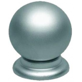 Puxador Bola Cinza Fosco Pequeno Sem Parafuso PJ ACESSÓRIOS 7320F