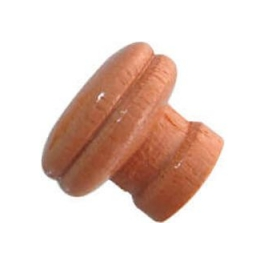 Puxador de Madeira Asteca Médio Cerejeira INDART