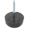 SAPATA C/ PREGO PLASTICO MARROM 19MM - 14872