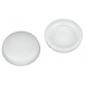 TAMPA CABEÇA PARAF 13MM BRANCO C/ 100 25310