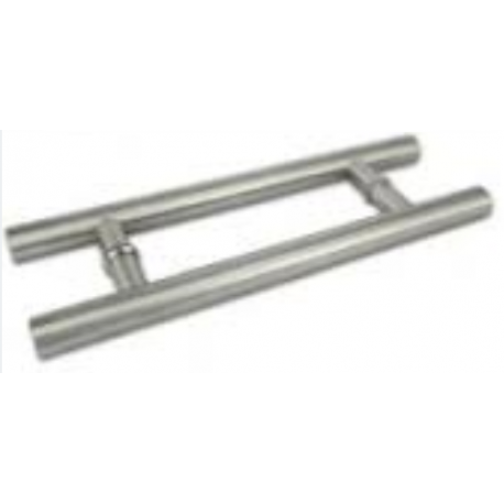 PUXADOR DUPLO NETUNO 450 MM FURAÇÃO 300MM INOX POL