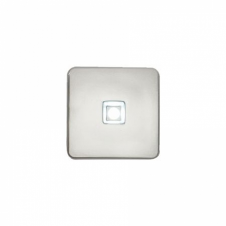 MINI LUMINARIA QUAD 13320CRB CROMADA LED FRIO