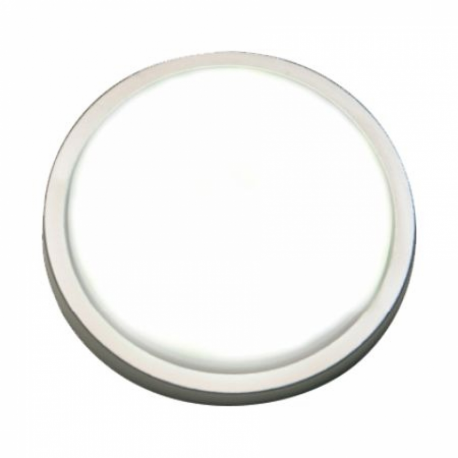 LUMINARIA SLIM RED 13808CRB CROMADA 8 LEDS QUENTE