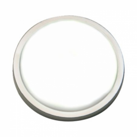 LUMINARIA SLIM RED 13808PAL PRATA AL 8 LEDS QUENTE