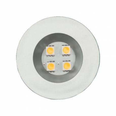 LUMINARIA RED 13405BRC 52MM BRANCA 4 LEDS FRIO