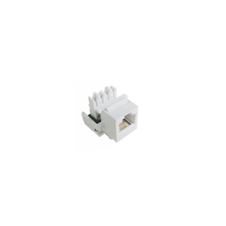 CONECTOR RJ11 TELEFONE KEY 4 PIN BRANCO QM99045.00