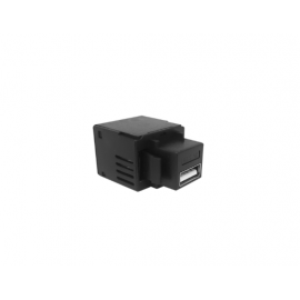 CONECTOR USB 5V 2.1A CHARGER PRETO QM99082.11