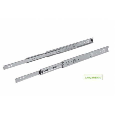 CORREDIÇA TN H45 TN 500MM - INOX - 40 KG