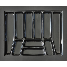 ORGANIZADOR DE TALHERES PARA GAVETA 670mm x 495mm PRETO - OG 74