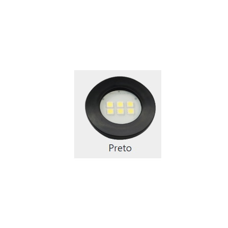 LUMINARIA RETAN 40X46 PRETA 6LED QUENTE E310P