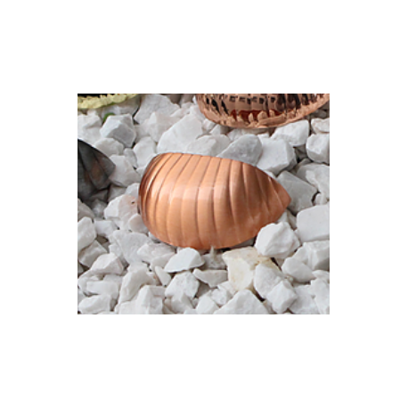 PUXADOR CONCHA OSTRA 64 COBRE VELHO REF. 05198