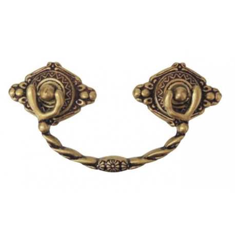 PUXADOR COLONIAL 171-096 DOURADO ANTIGO 15157