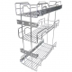 PORTA LATAS OLEO LATERAL TR 115X530X450 INOX 3394