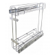 PORTA LATAS LATERAL R1 INOX - 115X425X 450MM 8654