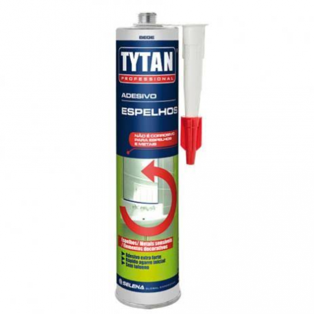 ADESIVO TYTAN FIXA ESPELHOS BEGE 320G - 040952