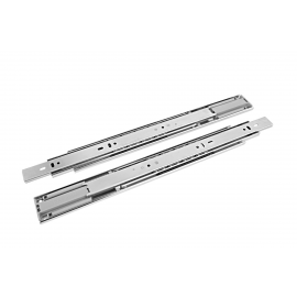 Corrediça Reforçada Inox 50cm Com Amortecedor - Tn H45