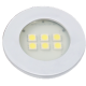 LUMINARIA RED 46MM BRANCA 6LEDS FRIA E515B