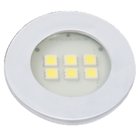 LUMINARIA RED 46MM BRANCA 6LEDS FRIA E515B