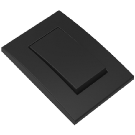 INTERRUPTOR PARALELO 10 AMPERES PRETO COMPLETO