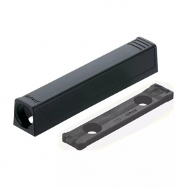 CALÇO DE SOBREPOR P/ PULSADOR BLUM PRETO