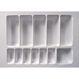 PORTA CÉDULAS E MOEDAS 432mm X 310mm BRANCA - PC10