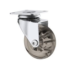 RODIZIO RG50 FUME CROMADO S/ FREIO