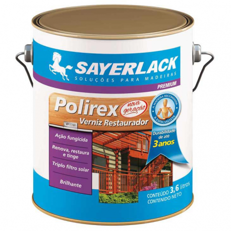 VERNIZ RESTAURADOR POLIREX IMBUIA 3,6L 2315.2191GL